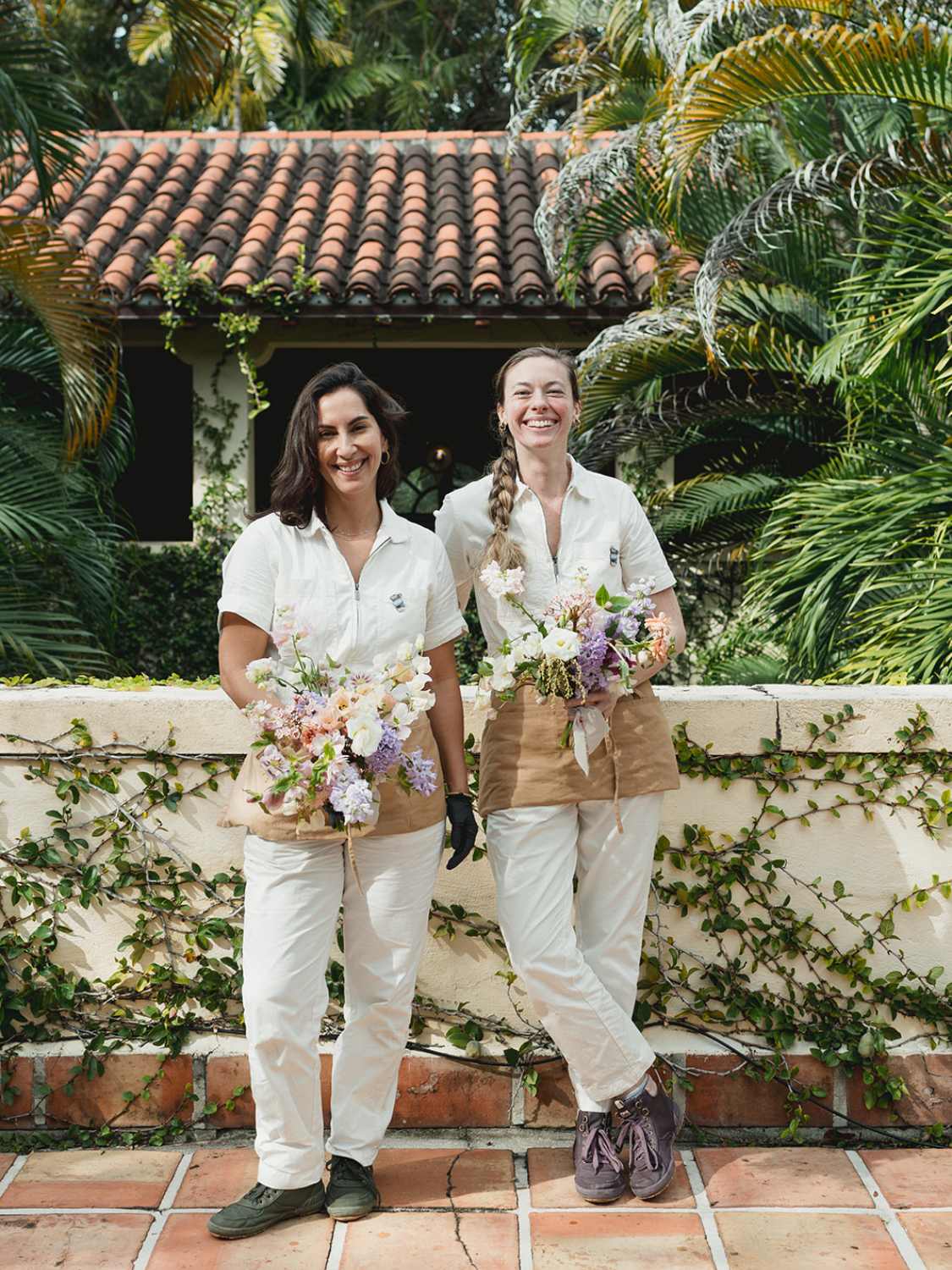 monica and meredih from simple florals